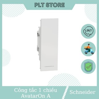 Công tắc 1 chiều 16ax, size s schneider m3t31_1f_we dòng avataron a