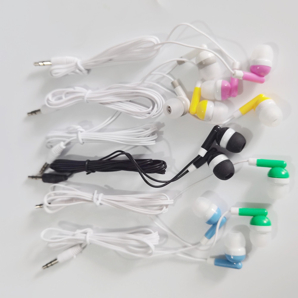 Tai Nghe Nhét Tai Có Dây 3.5 Phong Cách Thể Thao Cho Điện Thoại Di Động