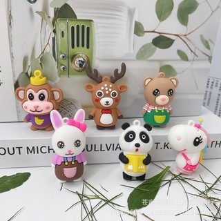 Set 6 móc khoá hình thú đáng yêu