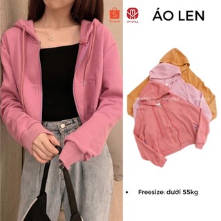Áo khoác tay dài có nón trơn ulzzang thời trang nữ VM Shop 8913_ AKU00023