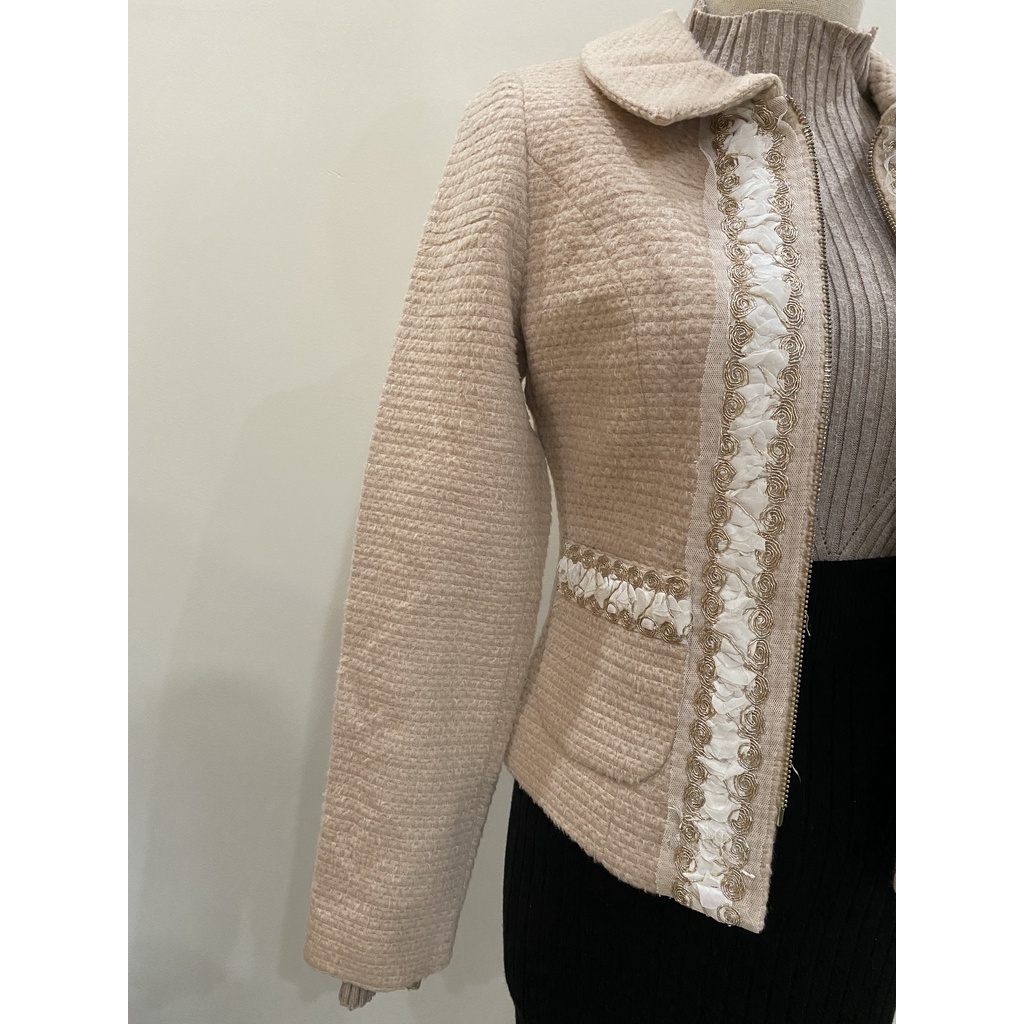 Áo khoác dạ tweed S28