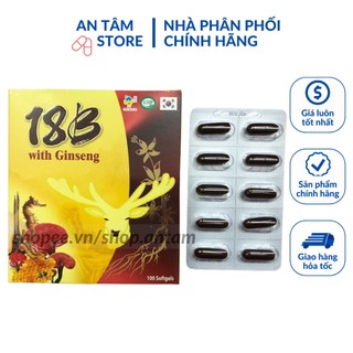 Vitamin 18B Ginseng hỗ trợ ăn ngon miệng ,bồi bổ cơ thể