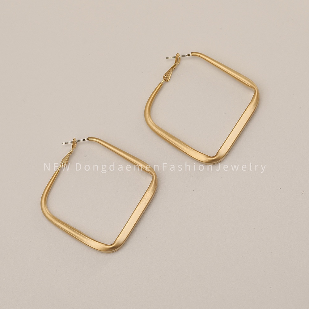 Khuyên Tai Mạ Vàng / Bạc Phong Cách Cá Tính Thời Trang