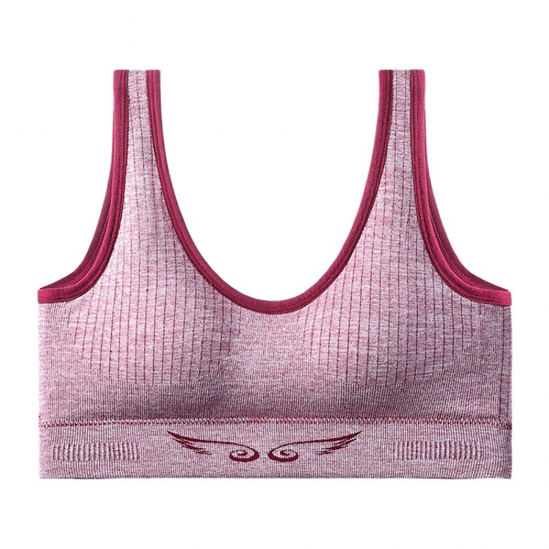 Áo bra thể thao tập gym, yoga, aerobic, bra dệt kim quảng châu cao cấp