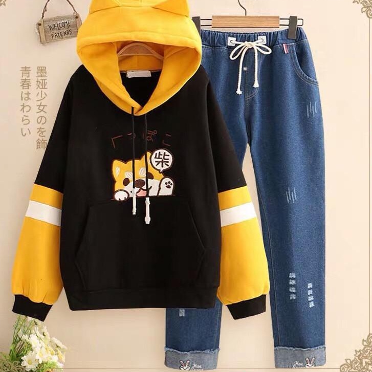 Áo hoodie nam nữ , áo khoác nữ in hình Cún dễ thương William