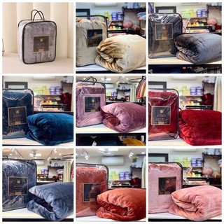 Chăn lông tuyết nhung Blanket dày dặn mềm mịn