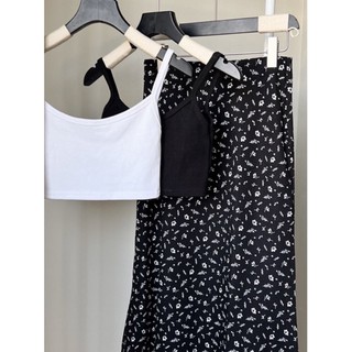 Hinworkspace | áo croptop 2 dây basic
