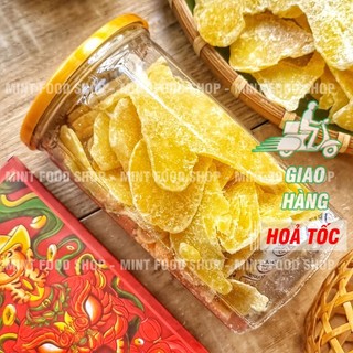 Mứt Gừng Huế (Mứt Gừng Lát) - Lon 350gr