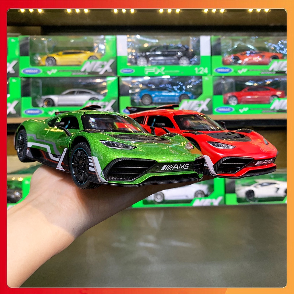 Mô hình xe Mercedes-AMG One tỉ lệ 1:24 Jinlifang