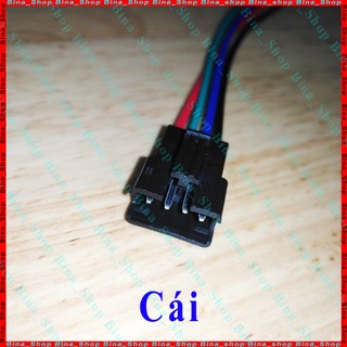 Cáp JST SM 4P dài 12cm tự chọn đực/cái