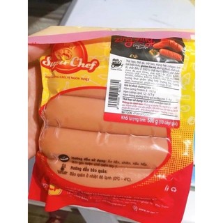 Xúc xích xông khói Zing Zing 500gr