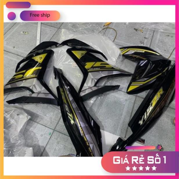 DECAL PVC 5 LỚP CHẤT LƯỢNG CAO Tem rời Exciter 150 chất liệu Decal trắng sữa cao cấp dán xe đen