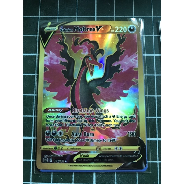 Thẻ Pokemon bộ 3 chim Galar ✔️