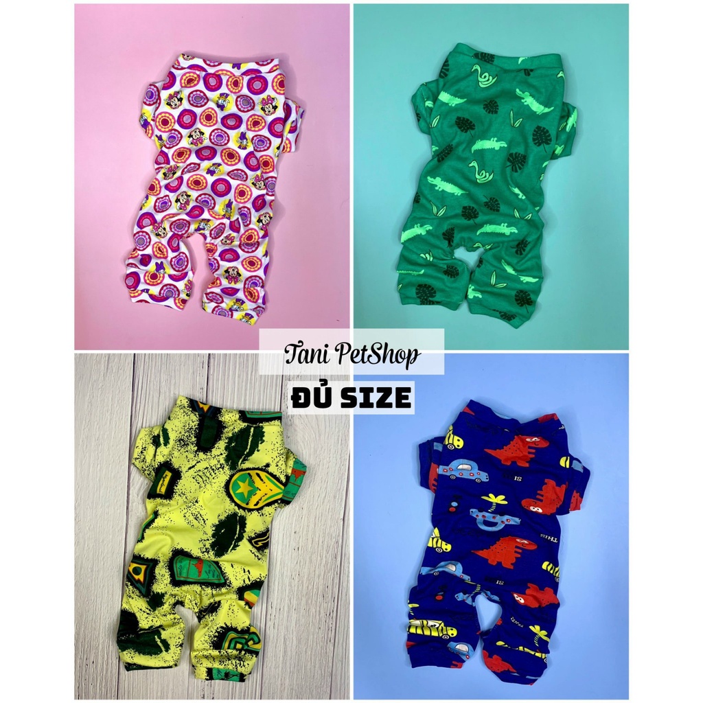 Jumpsuit Áo Liền Quần Cho Chó Mèo- Đồ Cho Thú Cưng