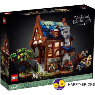 Lego ideas - 21325 - nhà rèn trung cổ - medieval frog house