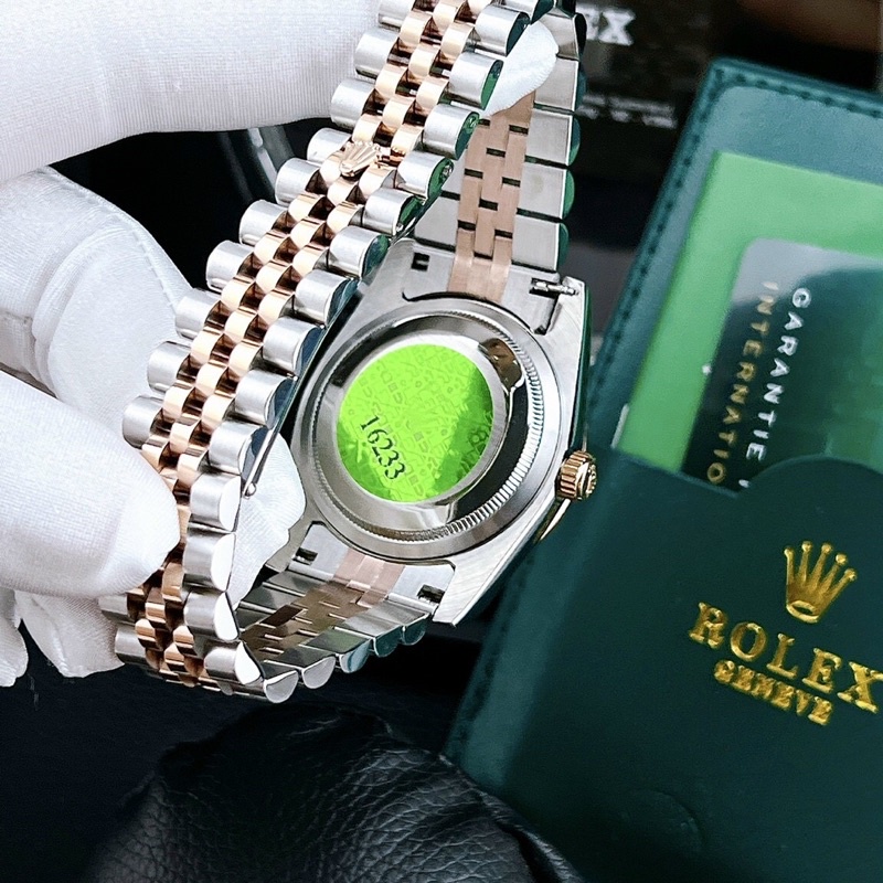Đồng Hồ Rolex Case 36mm Dành Cho Nam Nữ - Máy Cơ Nhật BH24 Tháng