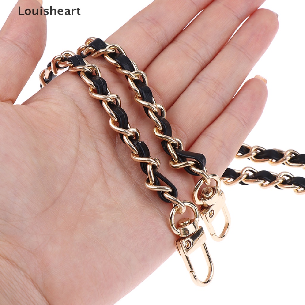 Phụ Kiện Dây Xích Màu Vàng / Bạc / Đen Cho Túi Xách Thương Hiệu Louisheart TFG