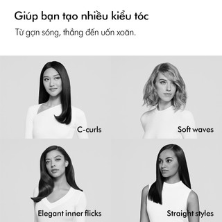 [Mã ELDYSON2A giảm 7% đơn 11TR] Máy duỗi tóc Dyson Corrale ™ (Vàng đồng/xám trắng)
