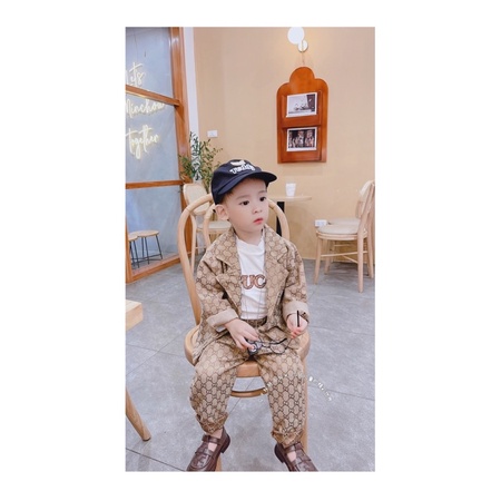 Set bộ vest 3 chi tiết cho bé trai