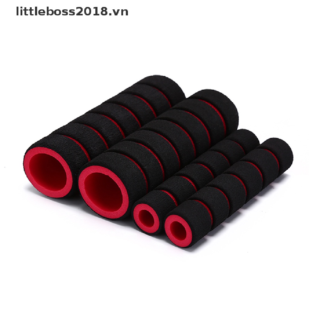 Set 4 Tay Nắm Mút Thoải Mái Cho Xe Máy littleboss2018 Màu Sắc Ngẫu Nhiên