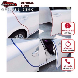Gioăng tốt Cuộn dái 8 mẹt nẹp viền chống xước ,va đập viền cửa lõi thép siêu bền cho ô tô xe hơi 🚗