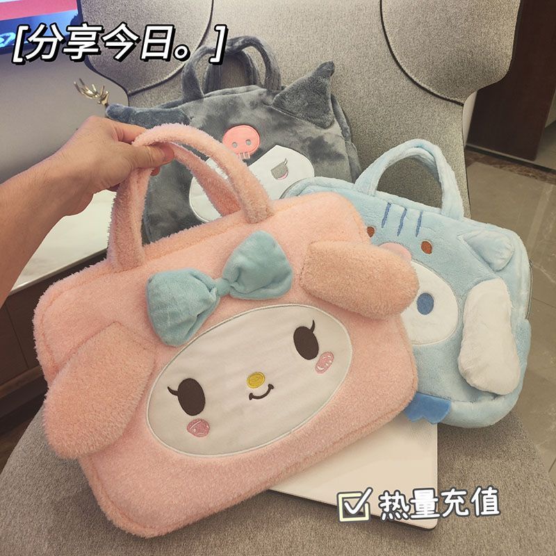 Túi Đựng Laptop Bằng Vải Bông Mềm Cho MacBook / Acer / Asus / Hp 14 15 "15.6 Inch