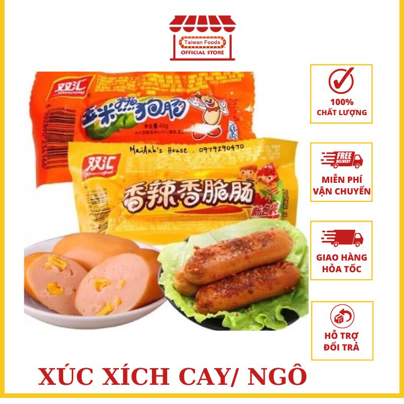 Xúc Xích Ngô - Xúc Xích Cay Siêu Ngon