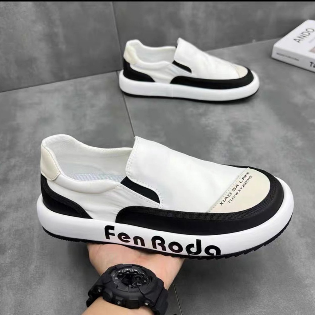 TIMBERLAND Giày Bốt Da Thời Trang Dành Cho Nam❍TMGiày Lười Vải Canvas Đế Mềm Thoáng Khí Thời Trang Mùa Hè Cho Nam