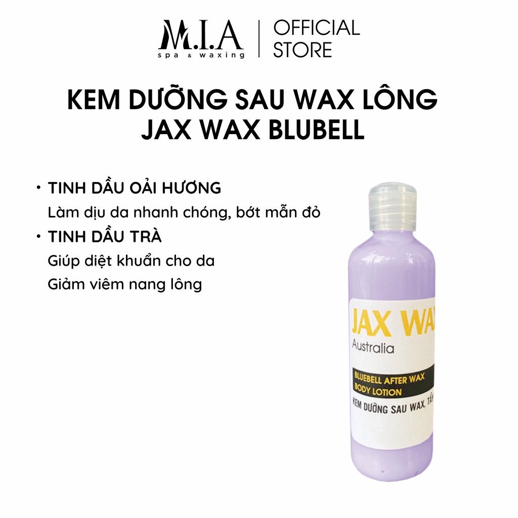 Kem Dưỡng Da Sau Khi Wax Lông MIA WAXING giúp giảm đau, ngừa viêm nang lông