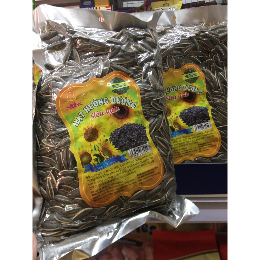 HẠT HƯỚNG DƯƠNG SIÊU SẠCH VINABISCA GÓI 400G