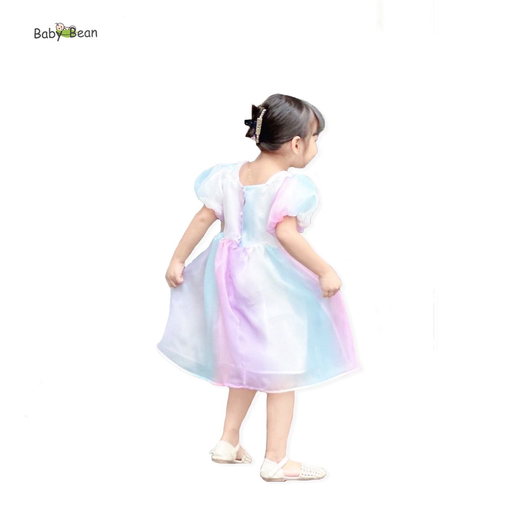 Váy Đầm Công Chúa Tơ Cao Cấp Bé Gái BabyBean (10kg-35kg)
