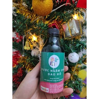 Nước ngâm chân dao đỏ - sapa