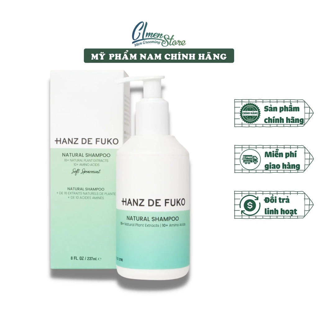 Dầu gội Hanz de Fuko Natural Shampoo 237ml