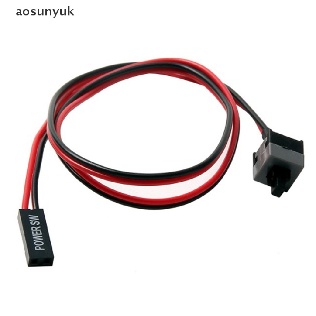 Aosunyuk Cung Cấp Nguồn I / O Reset Dây Cáp Và Công Tắc Nút Nguồn Thay Thế Cho Bo Mạch Chủ Máy Tính Để Bàn Và PC EN