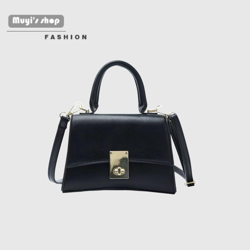 Túi Xách Đeo Vai Màu Trơn Đơn Giản Thời Trang Cho Nữ