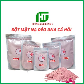Mặt nạ dẻo dna cá hồi, nạ hoa hồng đỏ giúp sáng da, mờ thâm