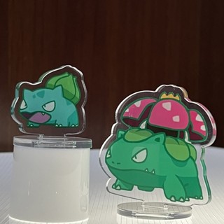 Mô Hình Standee Pokemon Bulbasaur 2 mặt