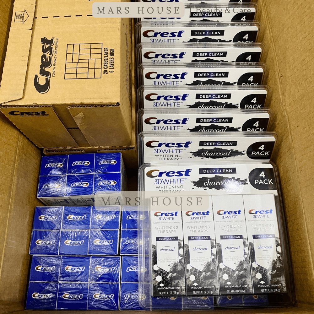 Kem Đánh Răng Crest Chính Hãng - Nhiều dòng, size lớn