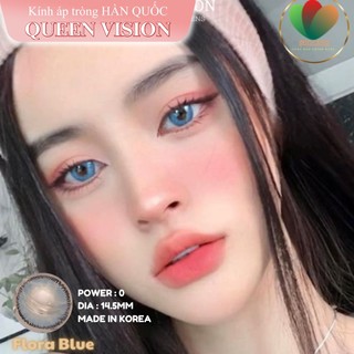 Kính áp tròng Queen Vision Flora Blue