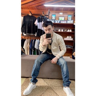 [𝐇𝐚̀𝐧𝐠 𝐋𝐨𝐚̣𝐢 𝟏] ÁO KHOÁC NAM DA LỘN 3 MÀU CỰC CHẤT
