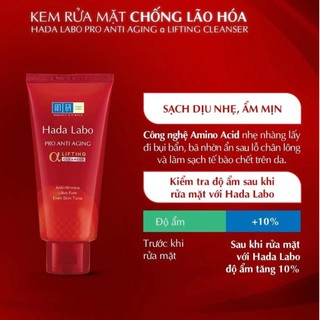 Sữa Rửa Mặt Hada Labo 80g Nhật Bản
