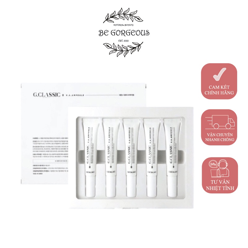 GCLASSIC V.A AMPOULE BE BALANCE-PHỤC HỒI TÁI TẠO DA