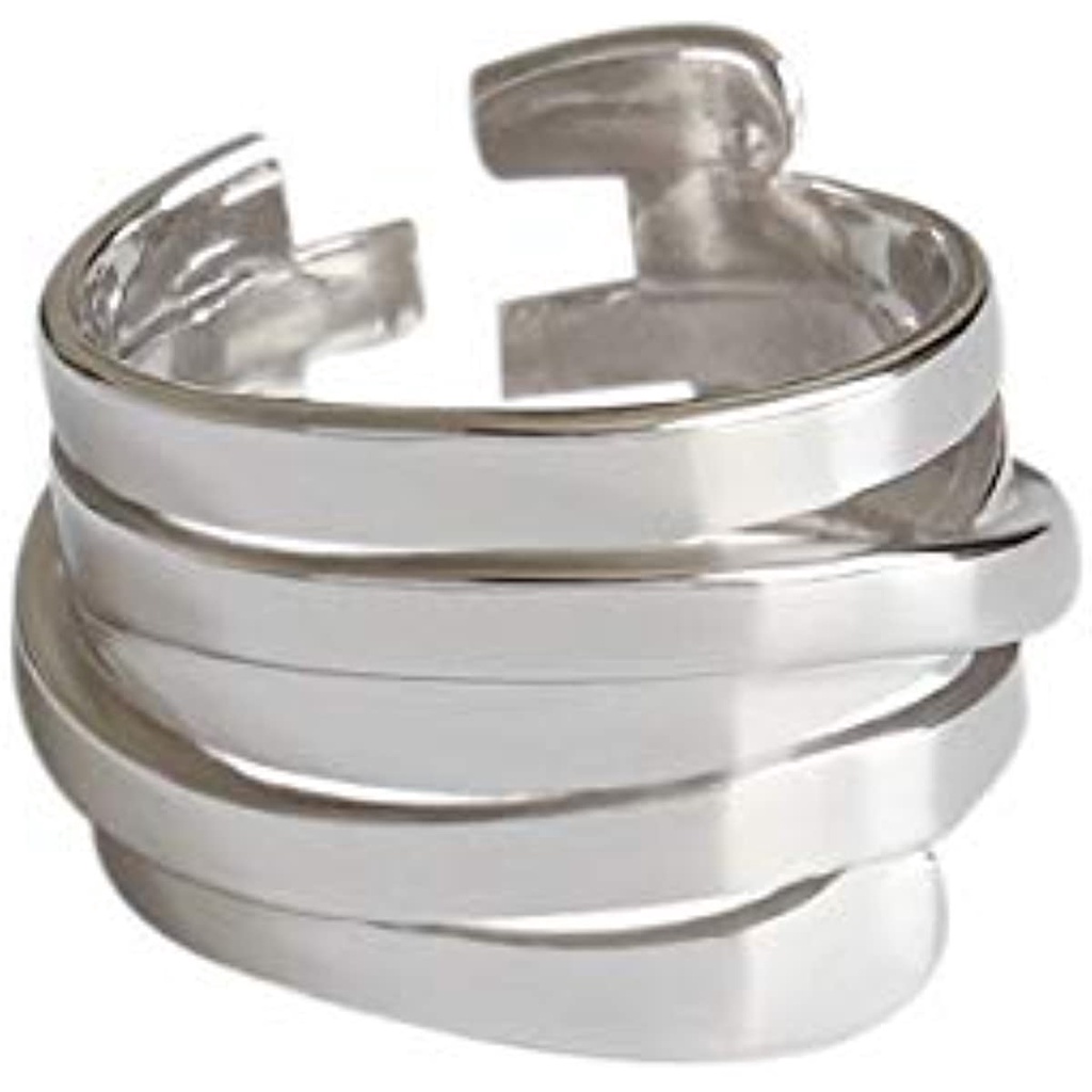 Nhẫn Hở Nhiều Lớp Đơn Giản Tự Nhiên Độc Đáo JP5