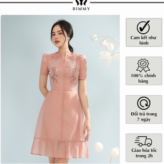 Váy thiết kế Lamia Dress Rimmy hồng phong cách dịu dàng, thanh lịch