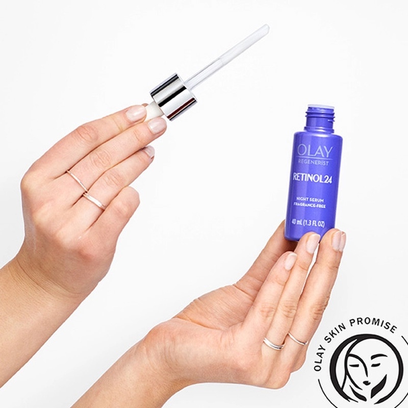 Kem đêm/Serum Olay Ngừa Lão Hoá Chiết Xuất Retinol 24 Regenerist Retinol 24 Night Serum Fragrance-Free