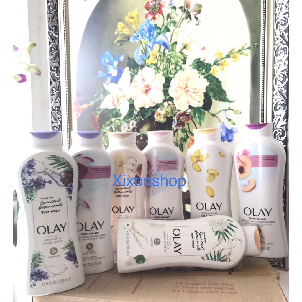(Mẫu mới) SỮA TẮM OLAY ULTRA MOISTURE 700ML - Mỹ USA