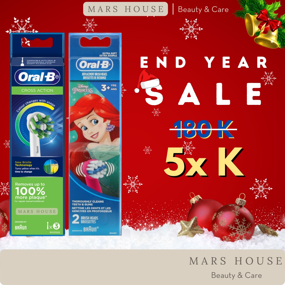 Đầu bàn chải điện Oral-B Braun chính hãng