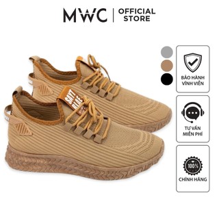 Giày MWC 5214 - Giày Thể Thao Nam, Sneaker Vải Dệt Cao Cấp Dáng Thể Thao Cổ Thấp Năng Động