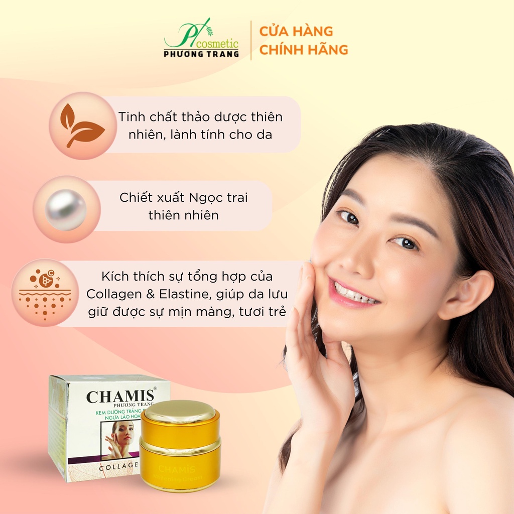 KEM DƯỠNG DA CHAMIS -  TRẺ HÓA CHUYÊN SÂU, CẤP ẨM GIÚP TÁI TẠO DA