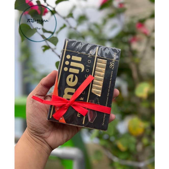 chocolate milk Meiji 26blocks hàng CTY có tem tiếng việt
